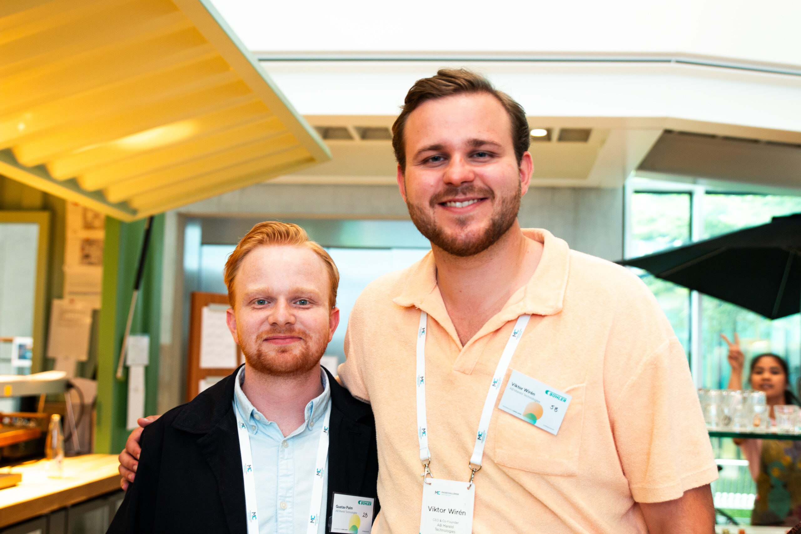 Marelds grundare Gustav Palm och Viktor Wirén. ​